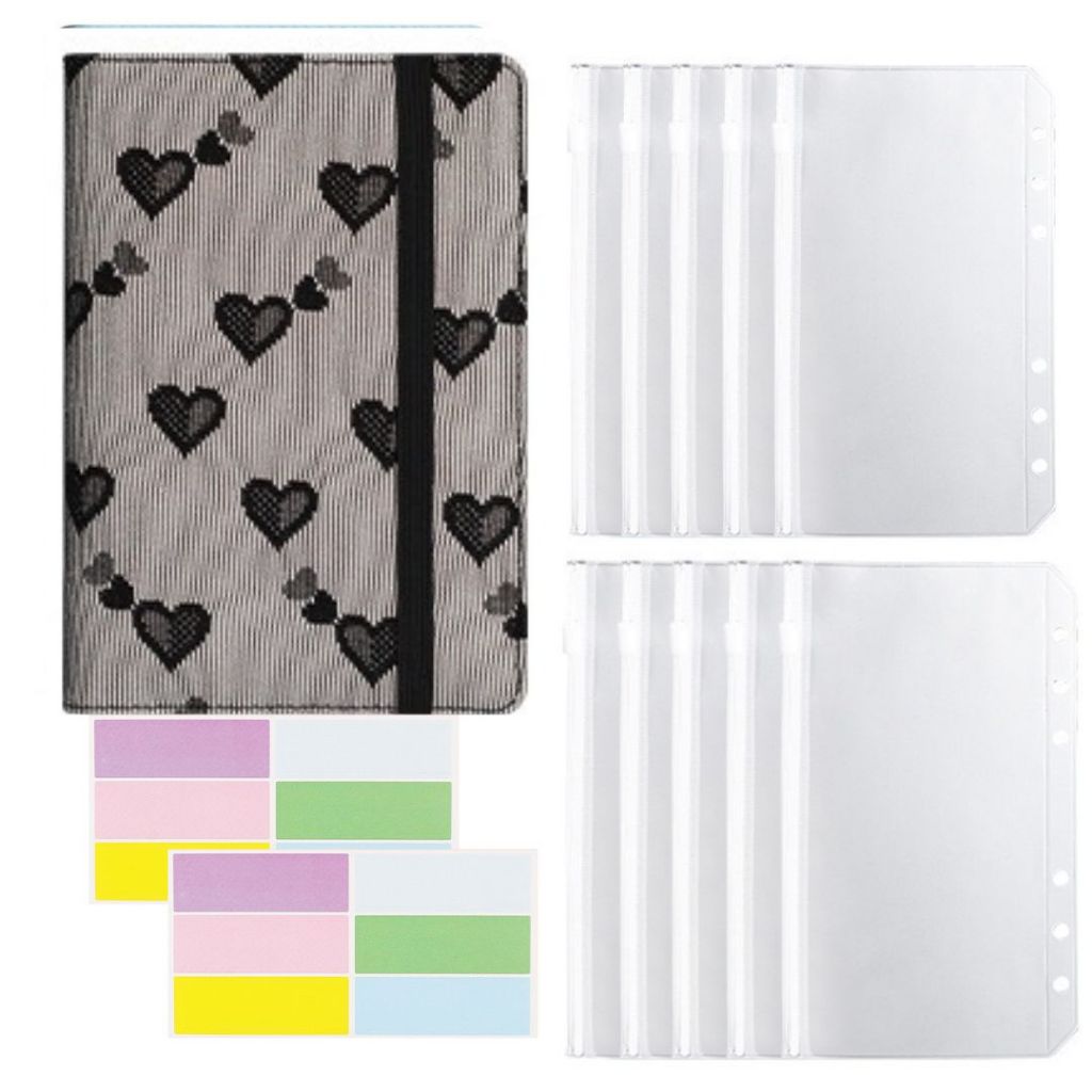 

Set Binder Cloth Kain Love Paket Binder Menabung A6 Sinking Fund
