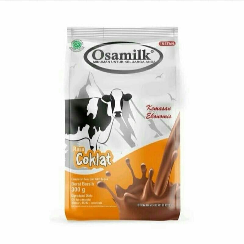 

( Promo ) Osamilk 300gr coklat vanila susu penggemuk badan