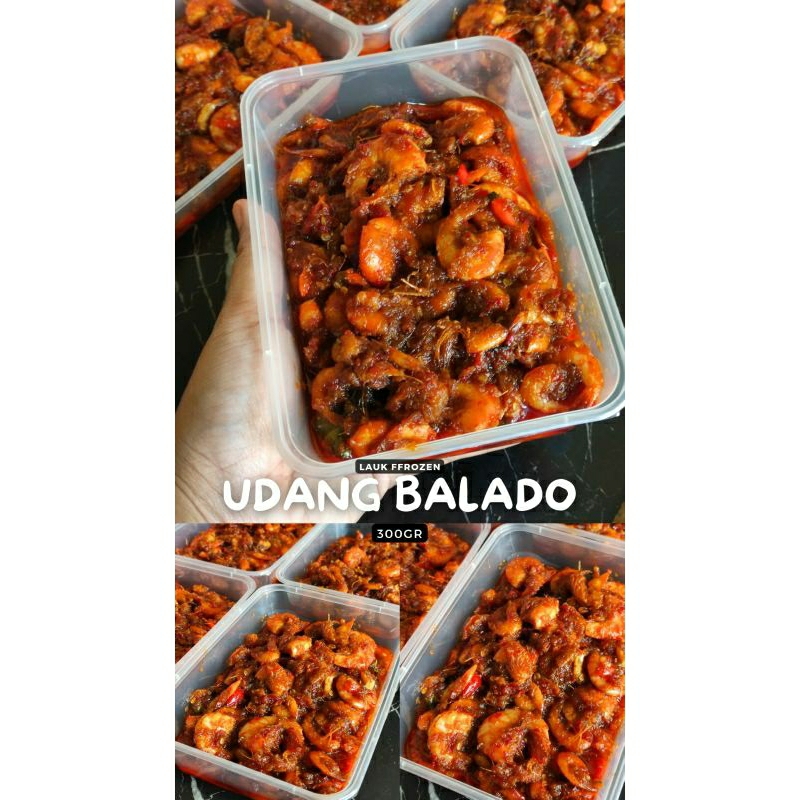 

udang balado (frozen) khusus instan