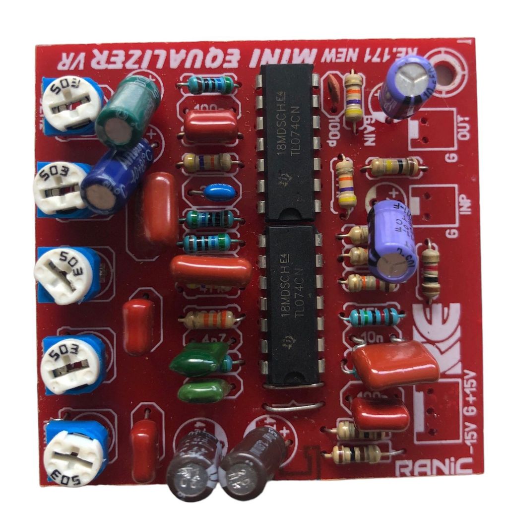 Kiit mini equalizer 5 chanel pantomim 356, equaliser, mono