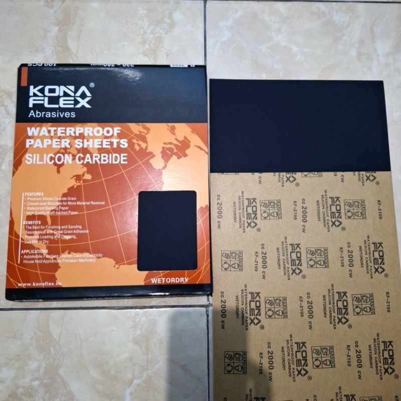 Amplas Waterproof Konaflex 2000 Amplas Kona Flex grit 2000