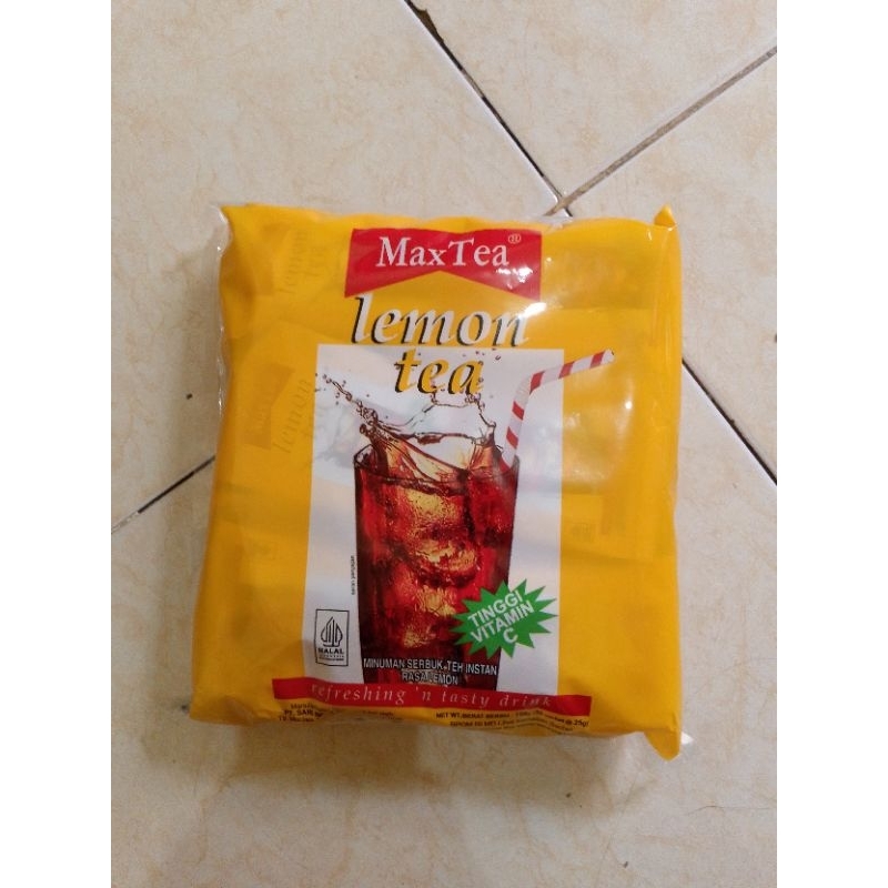 

Max Tea Lemon Tea Isi 30 sachet x 25g