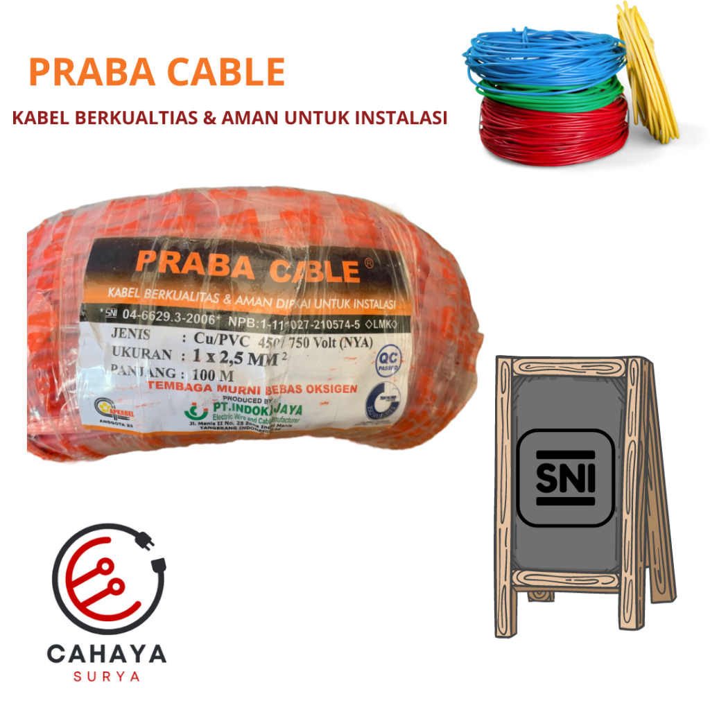 Praba nya 1x2,5 100m