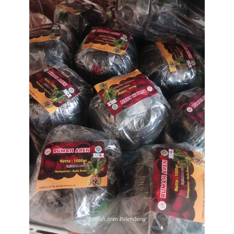 

Gula batok rumah aren kemasan 250gr x 4pcs = 1kg