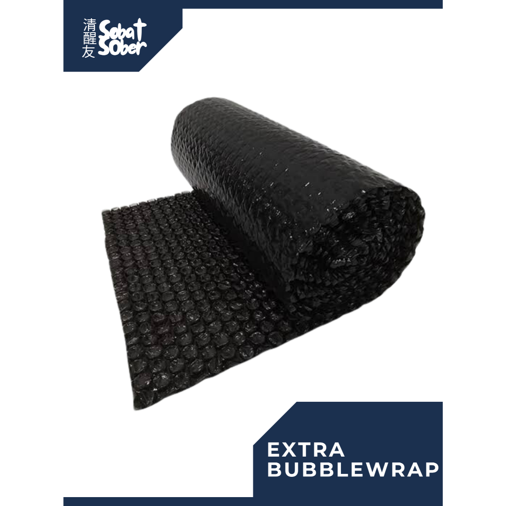 

Extra Bubblewrap untuk Packing Tambahan