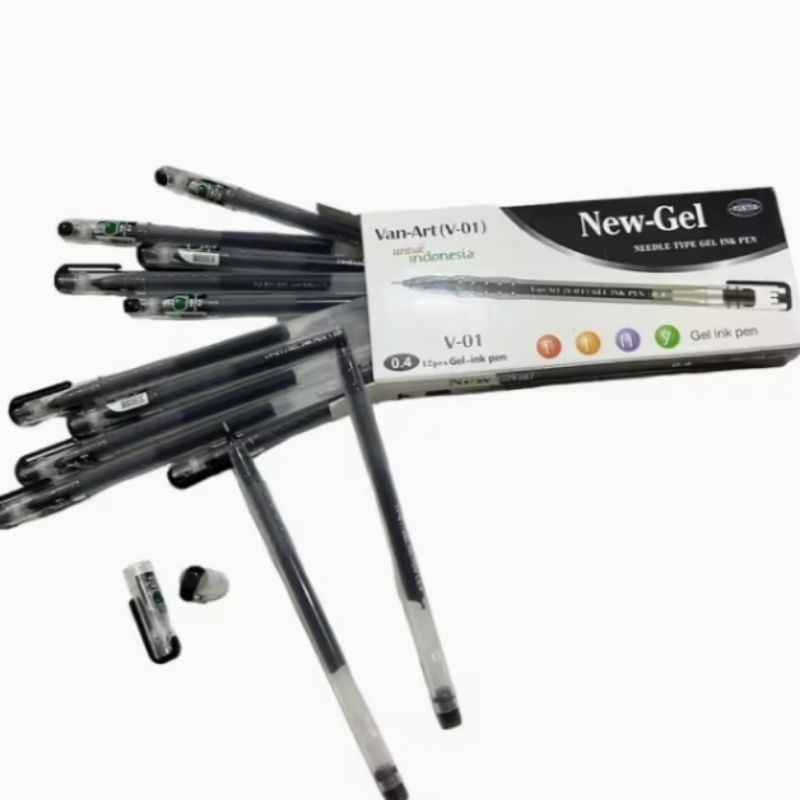 

SELUSIN ISI 12 PCS PULPEN ZUIXUA NEW GEL HY1020