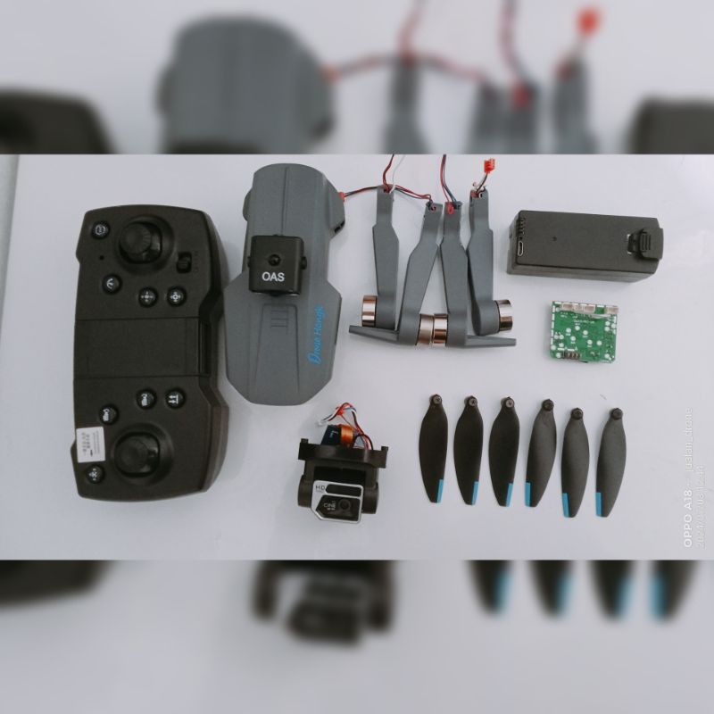 Sparepart Drone s132 suku cadang Drone S132, baling, remote, motor, dinamo, kamera, baterai