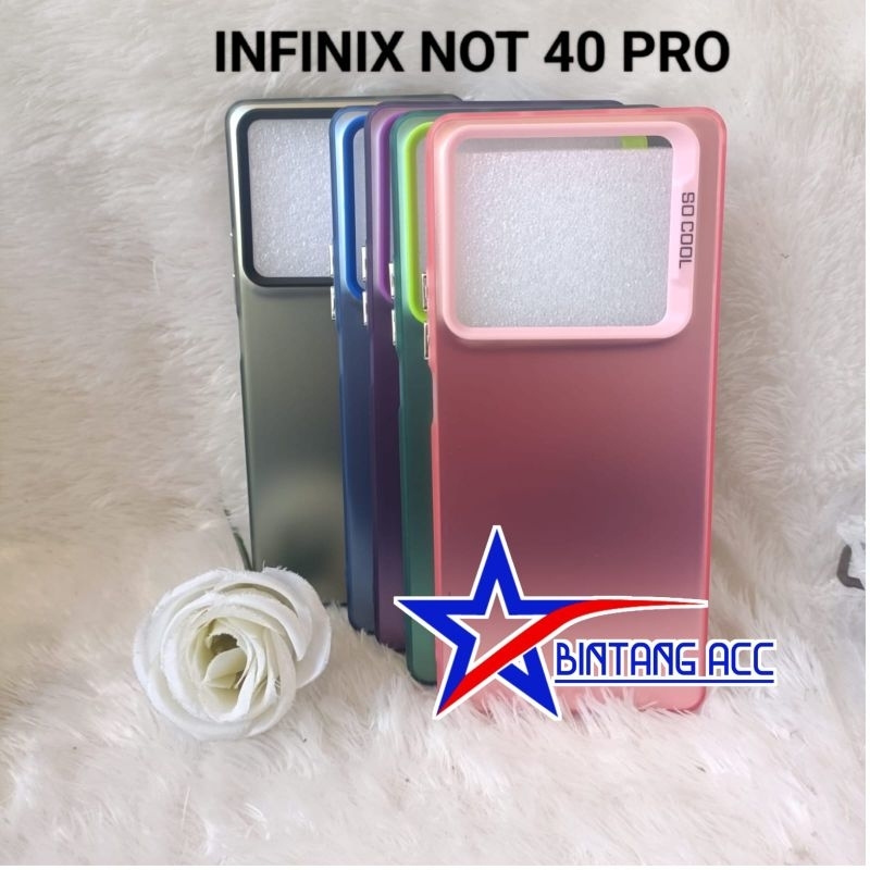 Case Imd Infinix Not 40 Pro Hybrid Plate Hologram Silikon