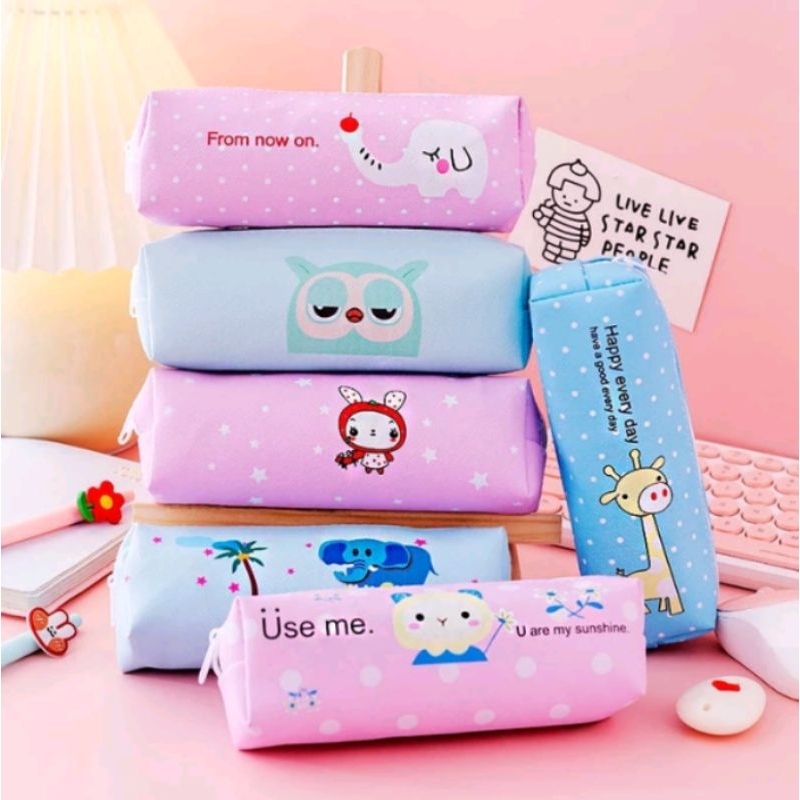 

Ruby Naboya - Kotak Pensil Tempat Pensil Karakter Lucu / Tempat Pensil Kotak Pensil Case Motif / Kotak Pensil Anak Import