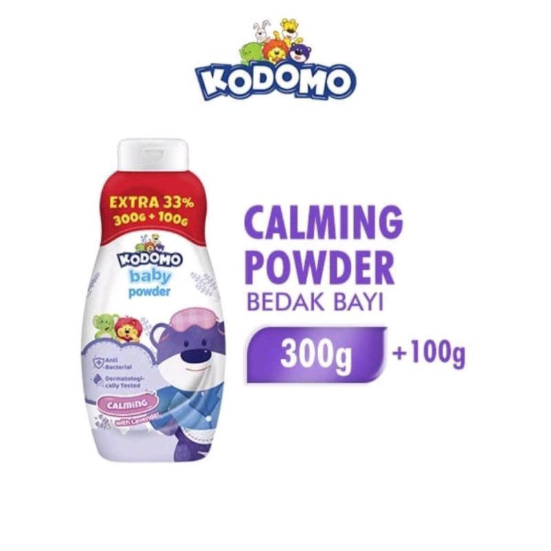 Kodomo Baby Powder Calming bedak bayi 400gr 300+100g