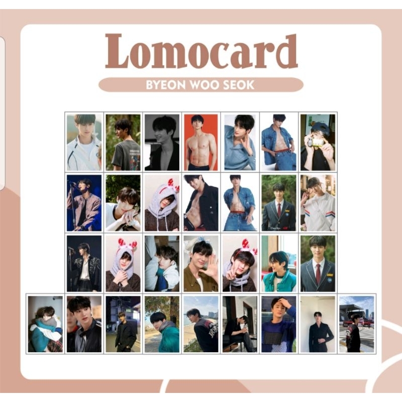 Photocard/Polaroid LOVELY RUNNER BYEON WOO SEOK RYU SUNJAE DRAKOR