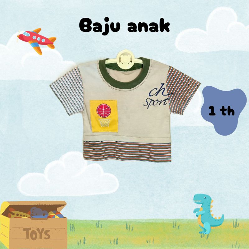 BAJU ANAK EX RAMAYANA MALL KAOS BAYI LAKI-LAKI