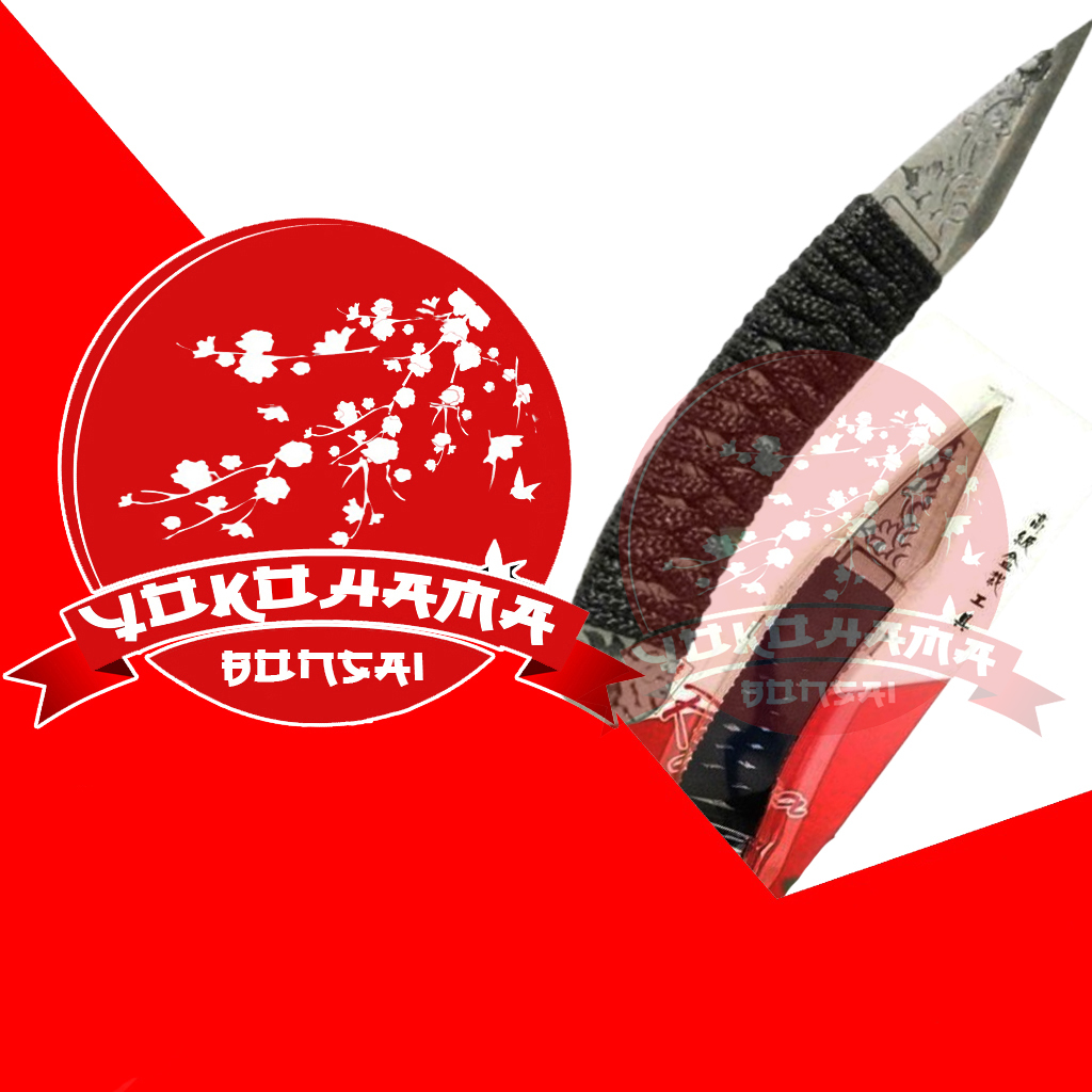 YOKOHAMA BONSAI-Alat Bonsai dan Berkebun, Pisau Ryuga JT-02