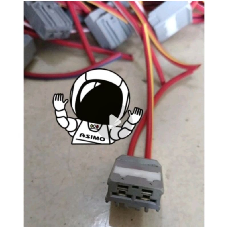 soket pin 2 original toyota agya calya avanza rush raize veloz sienta vios altis yaris great corolla