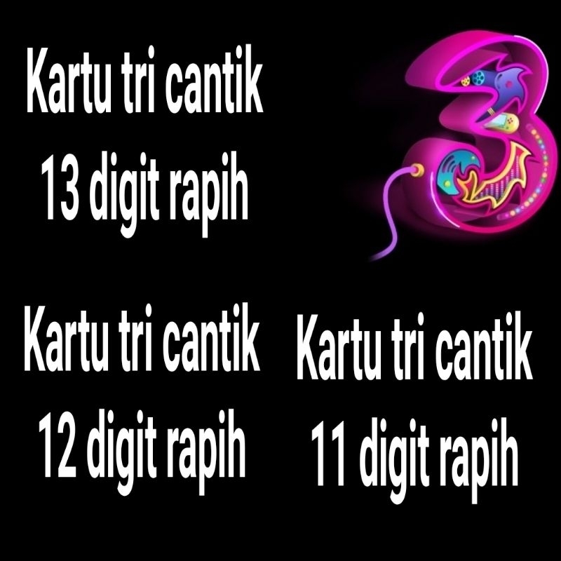 Nomor cantik tri 11 digit Nomor cantik tri 12 digit nomor cantik 13 digit nomer Cantik rapih