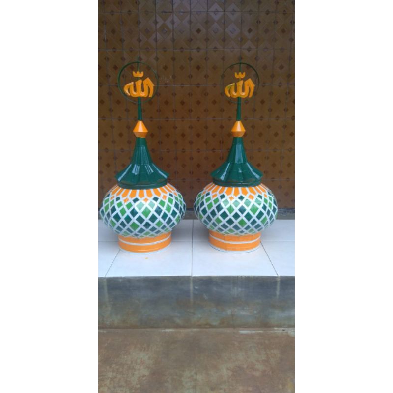 Kubah Masjid Ukuran 50 Cm Besar Badan