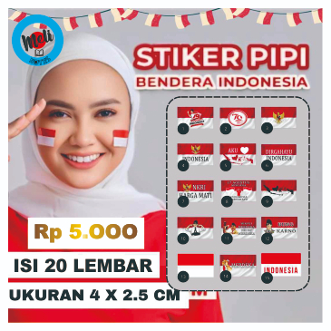 

STIKER PIPI BENDERA MERAH PUTIH