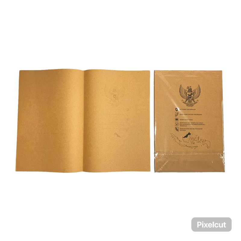 

SAMPUL COKLAT BUKU TULIS UKURAN (SIDU) ISI 20L