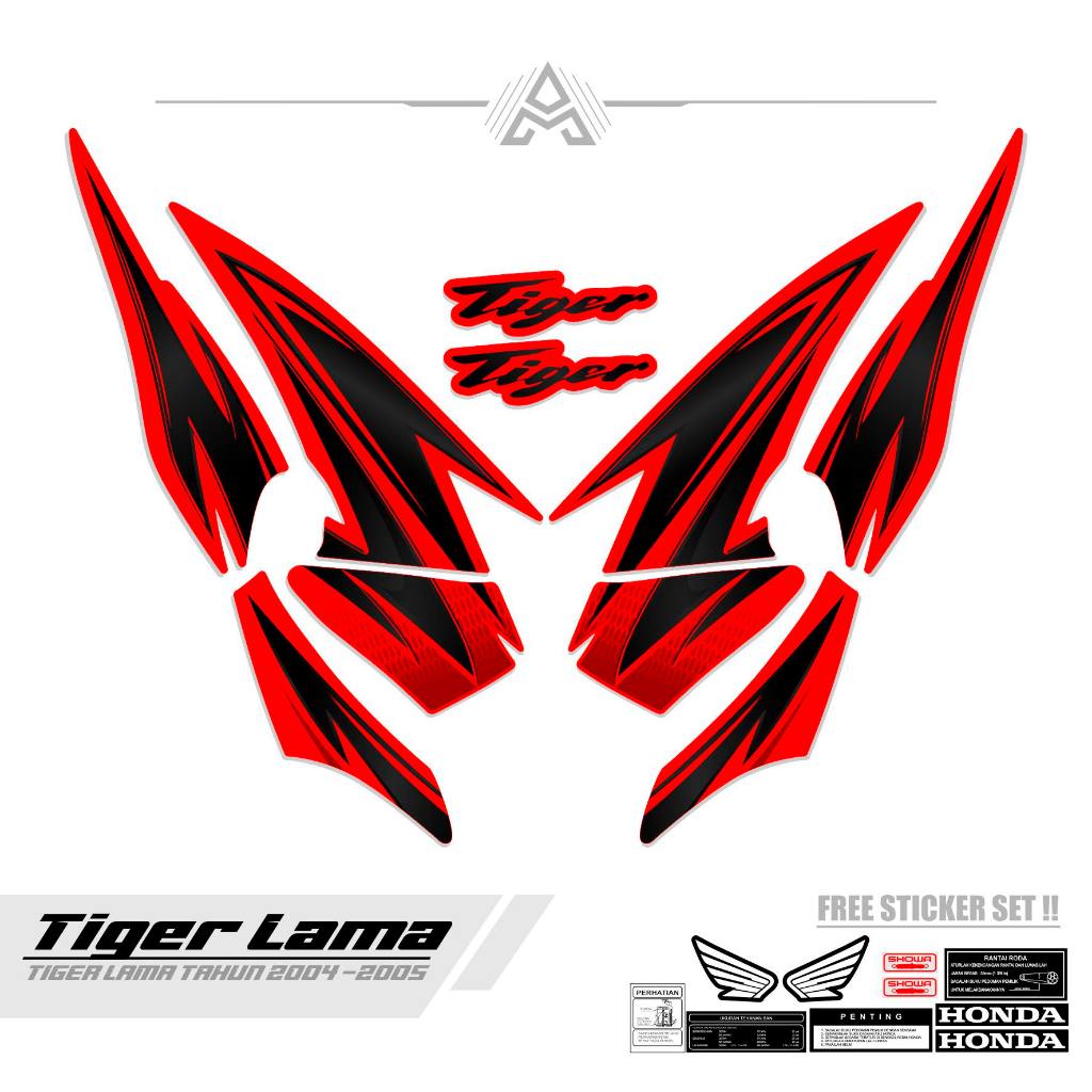 STRIPING TIGER LAMA / MTF 7 / TIGER OLD / SETIKER / STIKER TIGER 2000 / STREPING / STIPING / SETRIPI