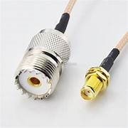 Kabel Jumper RG316 PL Female SO239 ke SMA Female Panjang 50CM