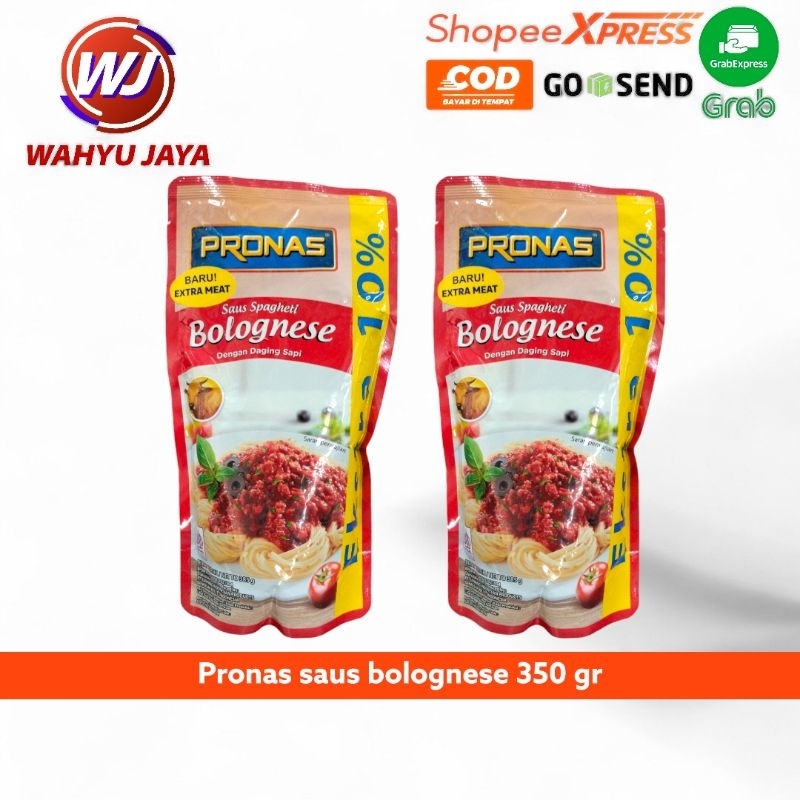 

pronas saus bolognese 350 gr