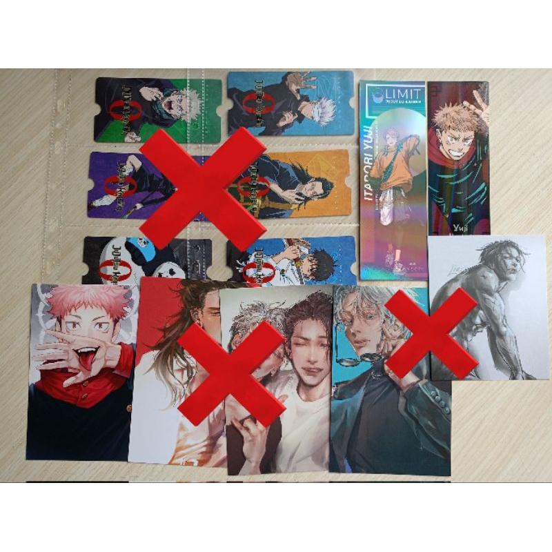 (BACA DESKRIPSI) CLEARANCE POSTCARD PBOX IBON HOMU NEPPURI JUJUTSU KAISEN