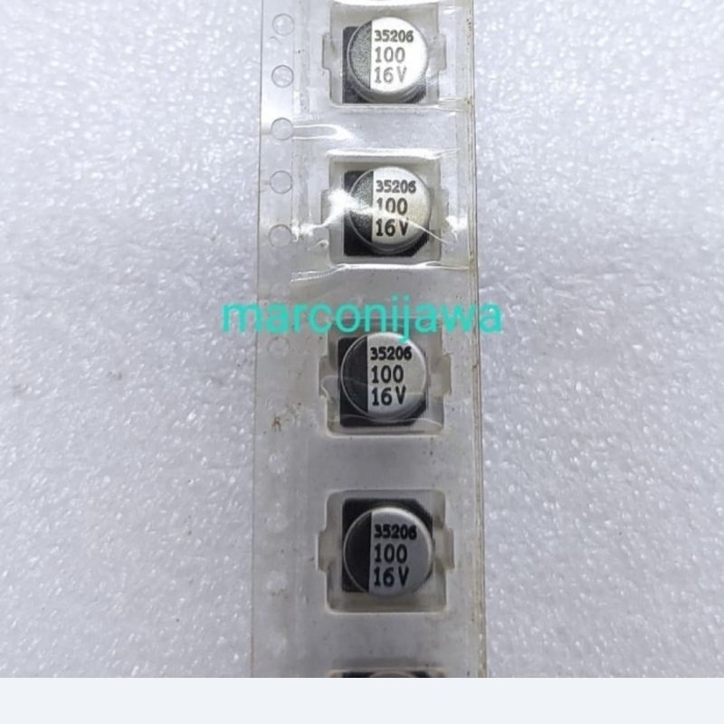 Capasitor smd 100uf 16V