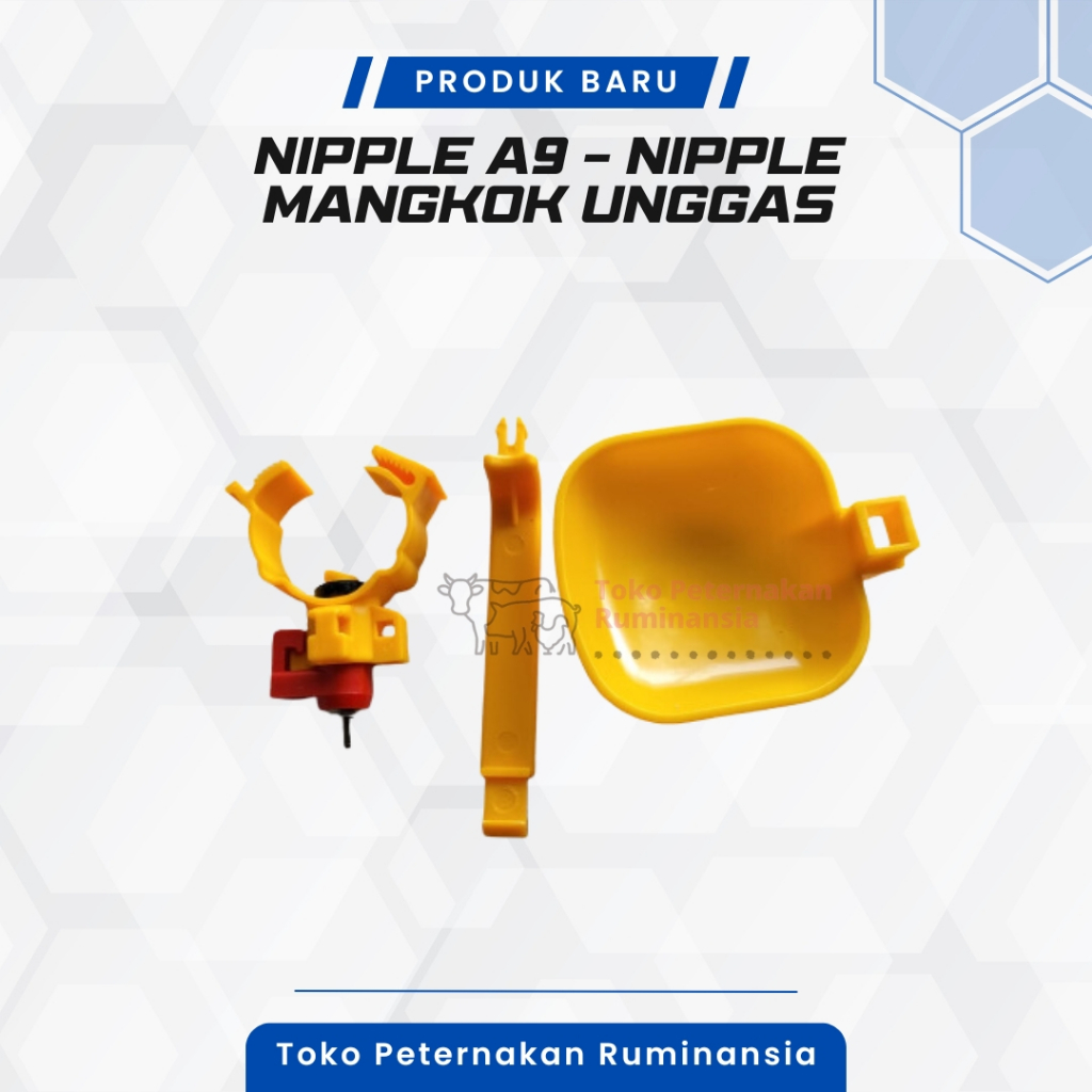 Nipple A9 - Nipple Mangkok Ayam Broiler Unggas