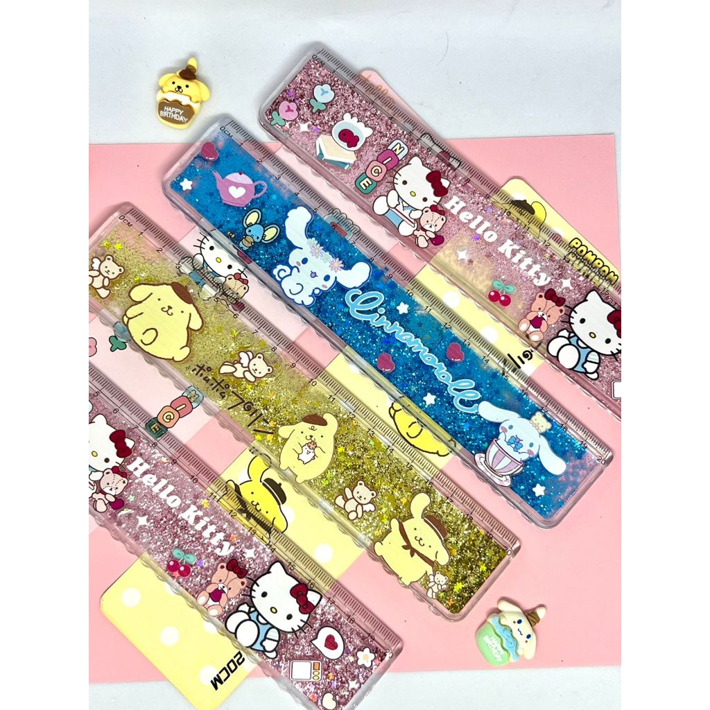 

Penggaris Gliter Sanrio 20cm