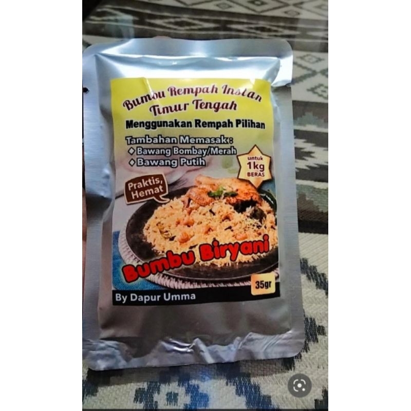 

bumbu rempah nasi biryani