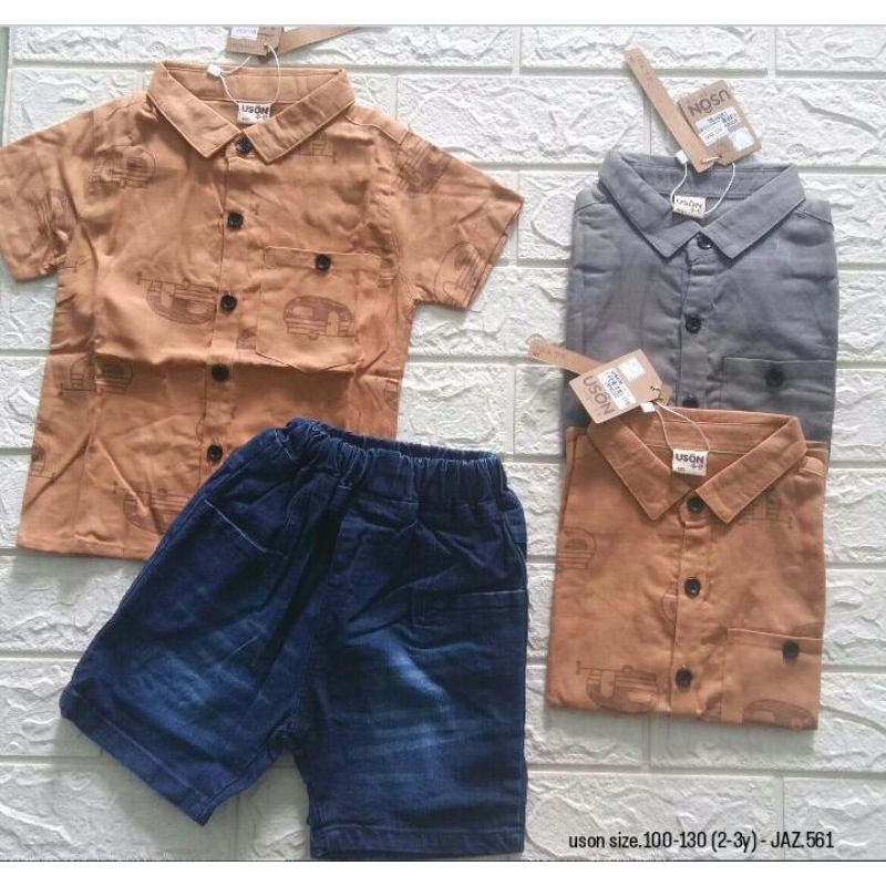 setelan uson celana jeans