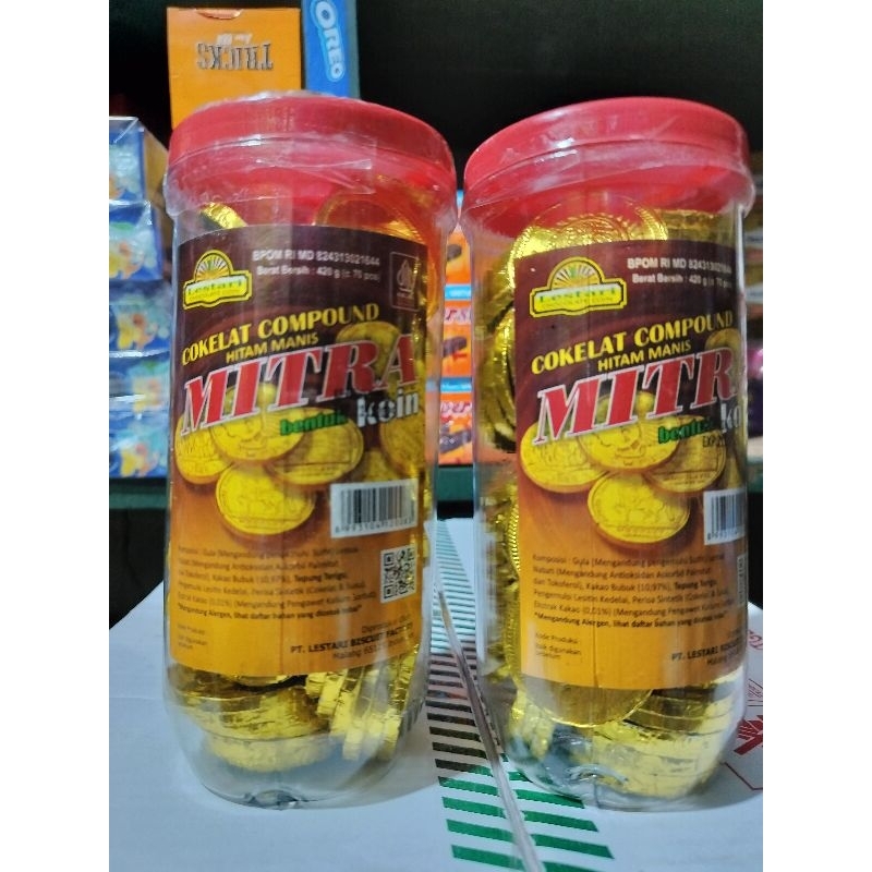 

Cokelat Compound Mitra KOIN Toples