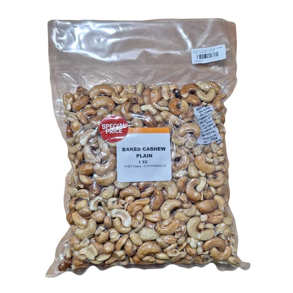 

Special Price Baked Cashew Plain 1 Kg