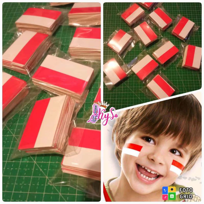 

Sticker Pipi Bendera Merah Putih