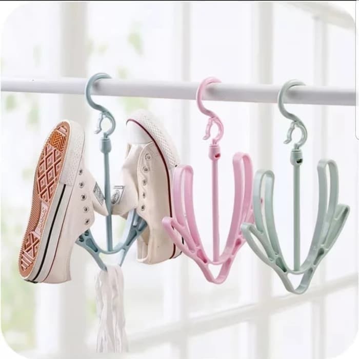 GANTUNGAN SEPATU SANDAL / HANGER SEPATU / HANGER SANDAL / HANGER JEMURAN SEPATU / HANGER PENGERING S