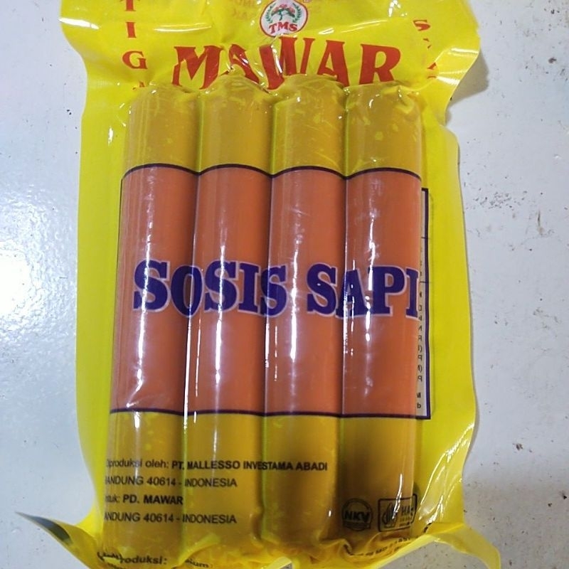 

sosis sapi cap mawar