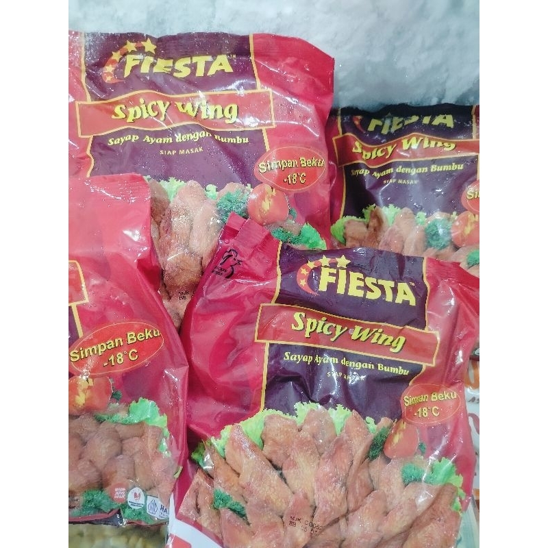 

Fiesta spicy wings 500 gr