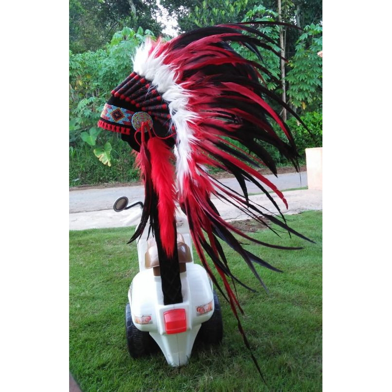 TOPI APACHE MERAH TOPI INDIAN MURAH TOPI APACHE MURAH