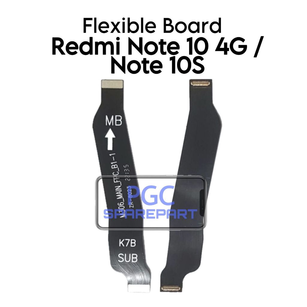 Flexible Konektor Board Xiaomi Redmi Note 10 4G / Note 10s / M2101K7AI / M2101K7AG / M2101K7BG / M21