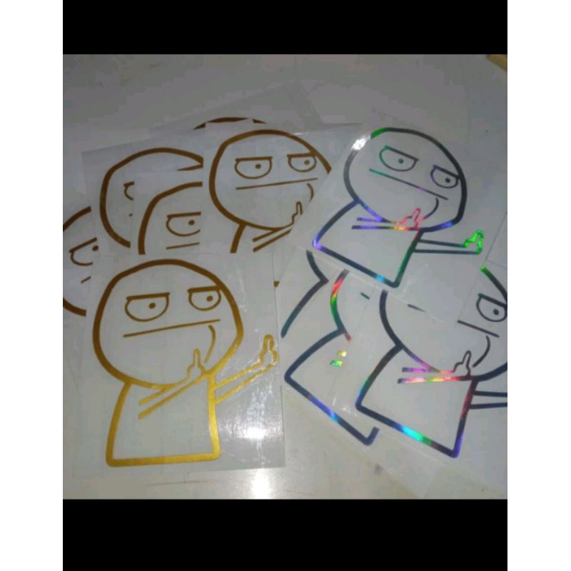 

STICKER MIDDLE FINGER SETIKER ANIMASI PUCEK LUCU