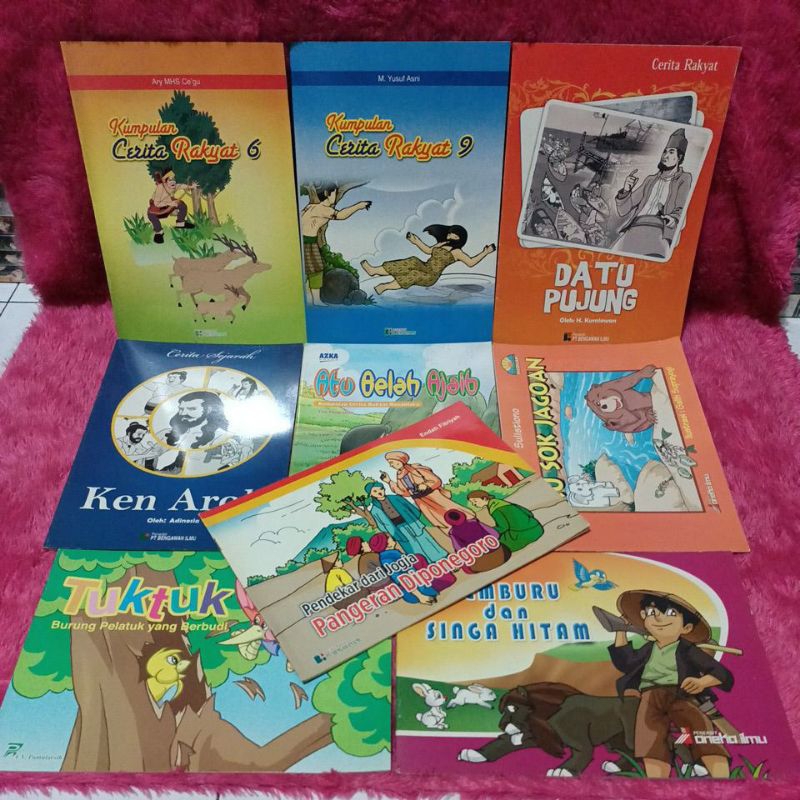 buku cerita rakyat - kumpulan cerita rakyat