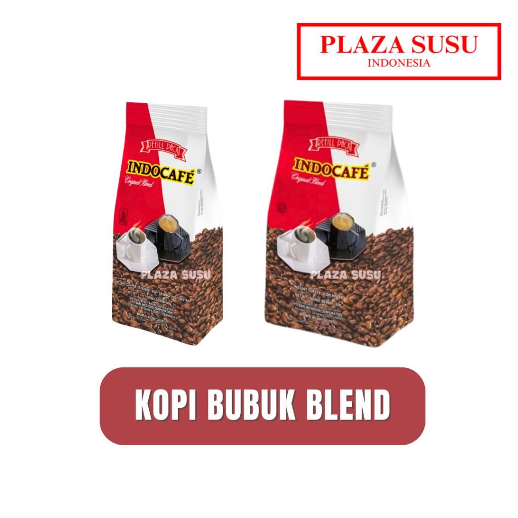 

INDOCAFE ORIGINAL BLEND REFILL PACK KOPI BUBUK MINUMAN KOPI