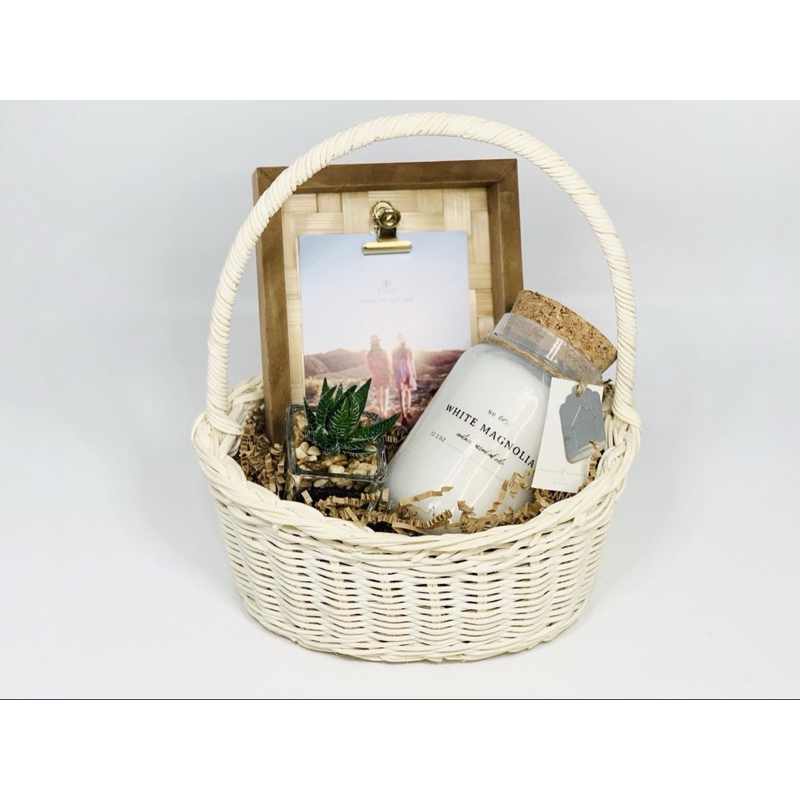 KERANJANG ROTAN SERBA GUNA HANTARAN BUAH PARCEL HADIAH PERNIKAHAN