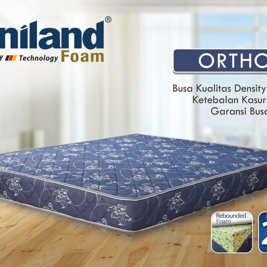 kasur busa rebounded uniland ortho 120x200