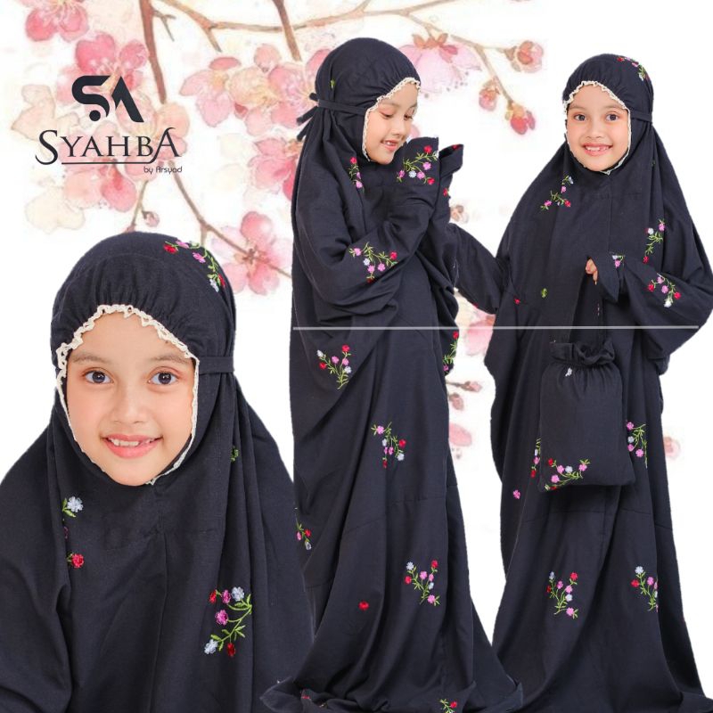 Mukena Terusan SAKURA Anak SD Remaja Bordir | Syahba