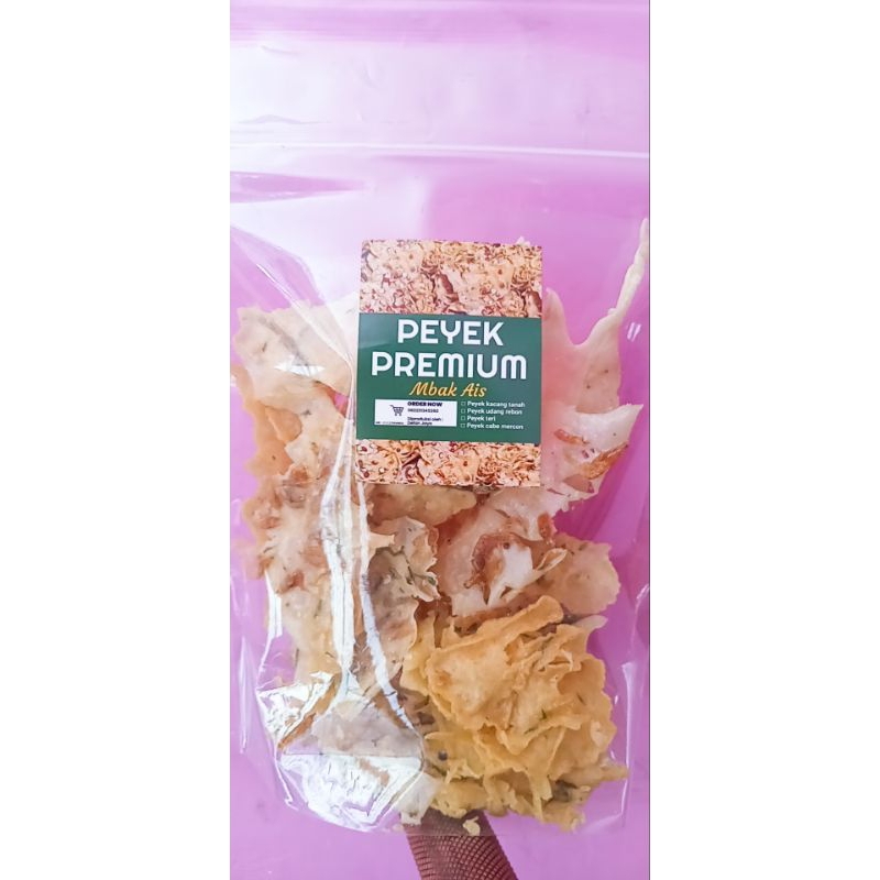 

Peyek premium udang rebon