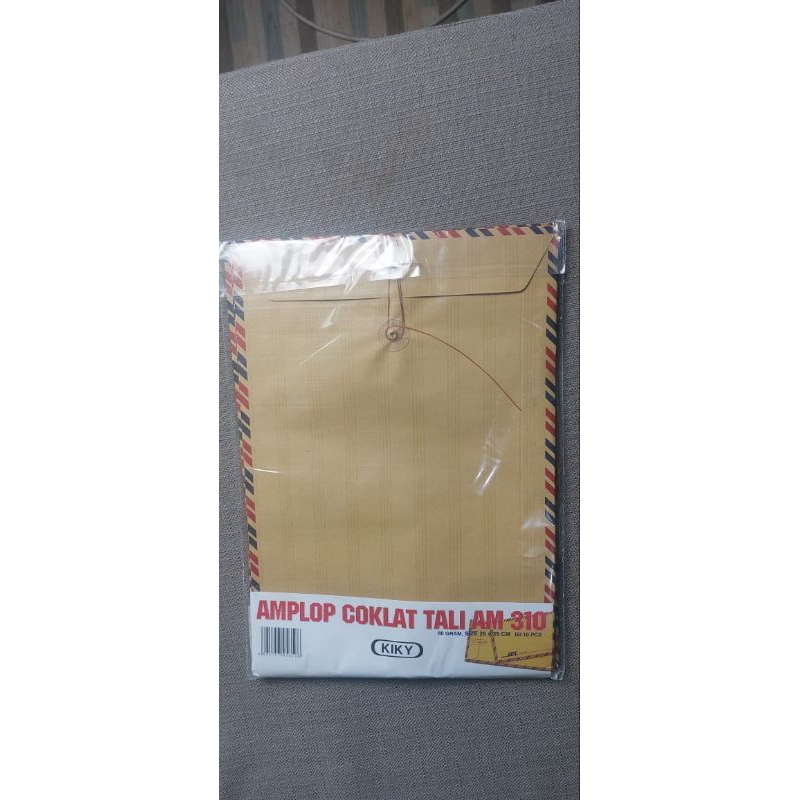 

Amplop coklat tali 80 gsm Kiky isi 10 pcs