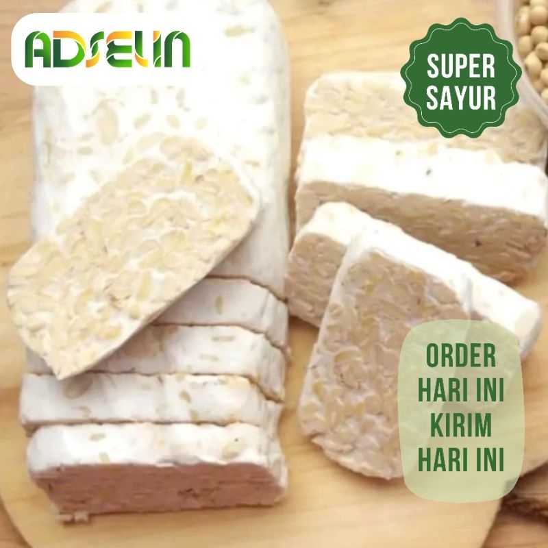 

Tempe Pulen Tebal Fresh 1 Papan Sayur Segar Adselin Kirim Instan