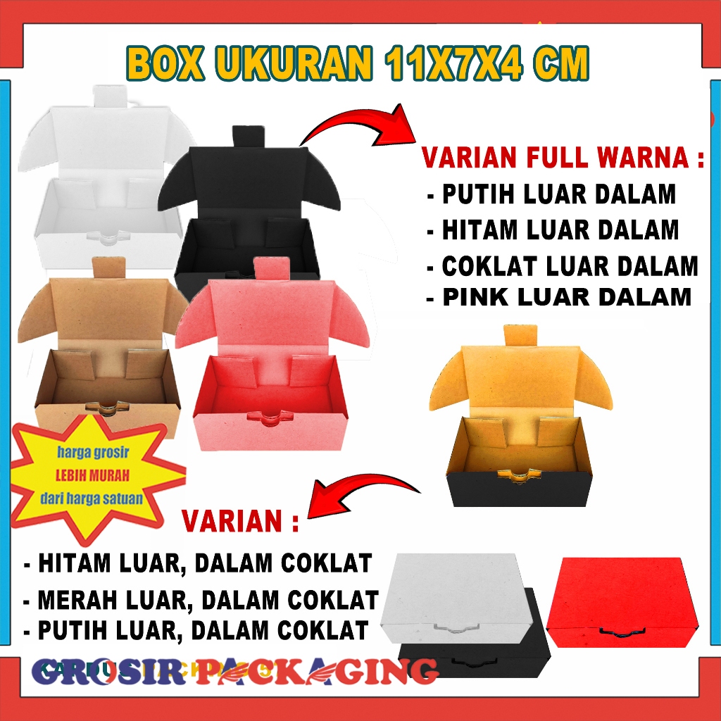 

Box 11x7x4cm / Kardus/Karton Polos/Box Parfum/Packaging