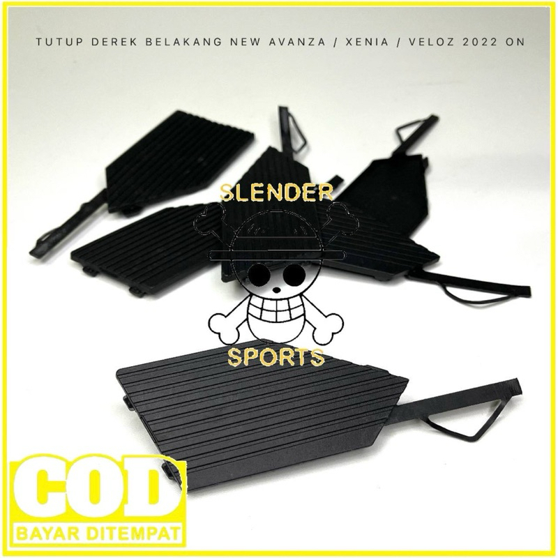 TUTUP DEREK TOWING VELOZ 2022 - PENUTUP DEREK TOWING BUMPER BELAKANG VELOZ 2022